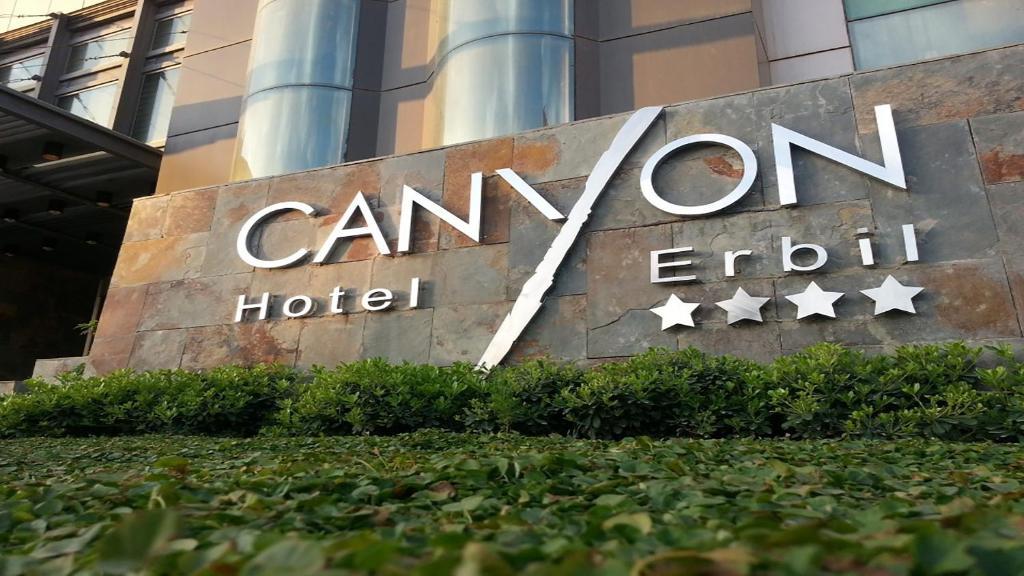 Canyon Hotel Arbil Exterior foto